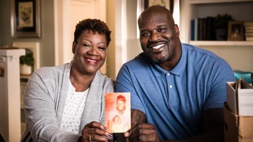 Lucille and Shaquille O'Neal share a photo of Lucille holding Shaquille as a baby