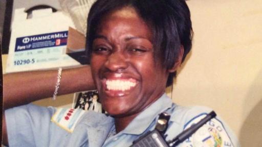 The new Michele Clark weight room is dedicated and named in honor of Carolyn Brown, a Chicago Police officer who served onsite at the school and coached several school teams.