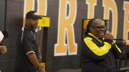 B-Roll package of the newly renovated weight room, student and faculty first reactions