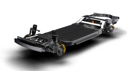 Rivian's skateboard platform