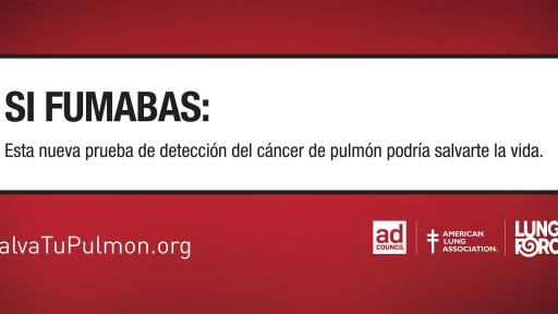 Banner in Spanish Saved By The Scan