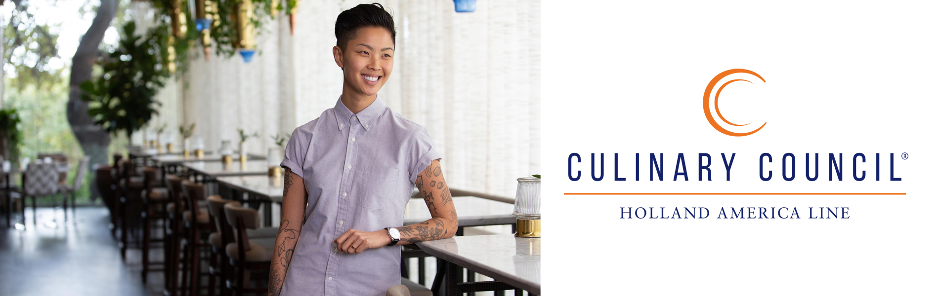 Kristen Kish and Culinary Council logo