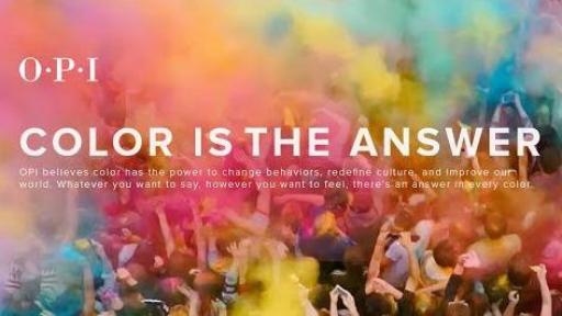 OPI We Believe in the Power of Color