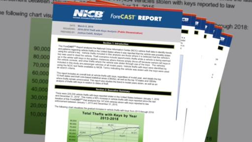 Play Video: 2018 Vehicle Thefts with Keys Left Inside Report