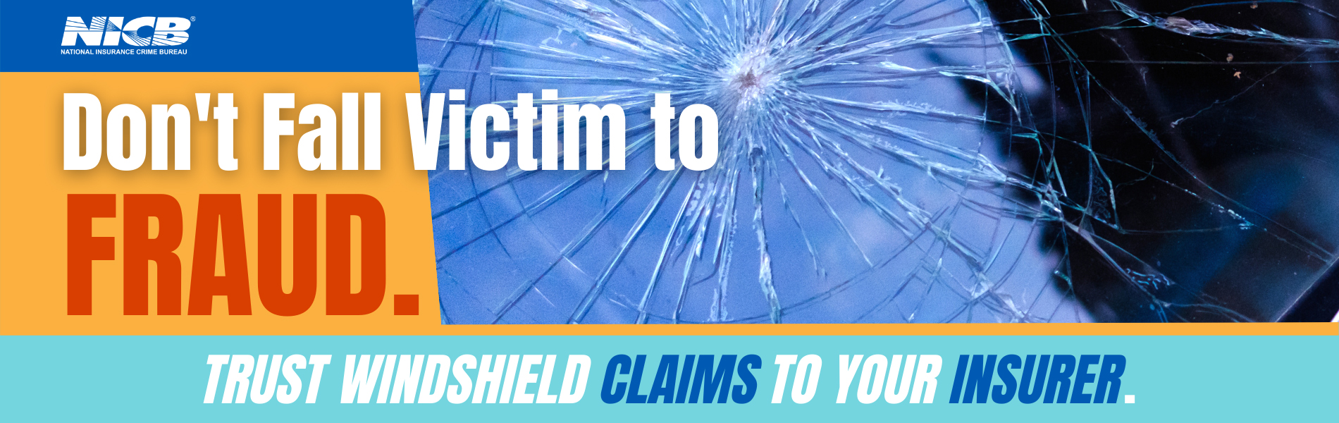 NICB Windshield banner