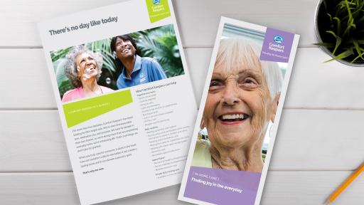Comfort Keepers Brochures