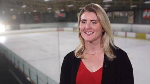 Olympic gold medalist Hayley Wickenheiser shares finds the latest information for herself as a caregiver and her parents on the Lumino Health network.