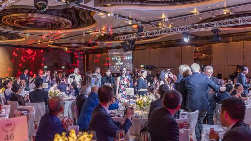 Honourees entering the Gala Dinner