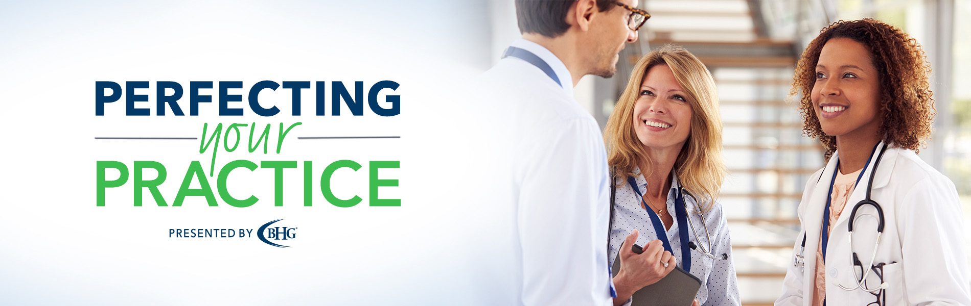 Banner for Bankers Insurance that says "Perfecting your Practice."