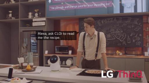 LG&rsquo;s AI brand LG ThinQ can lend a helping hand in the kitchen, making cooking at home a breeze. Let LG ThinQ inspire your next dish or read out recipes while you concentrate on making the perfect meal