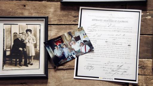 Family photo and ancestry documents