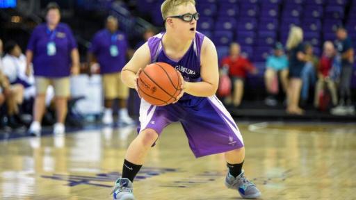 Special Olympics basketball