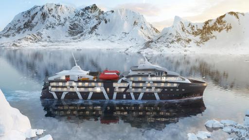 The Magellan Explorer, Antarctica21’s newest ship, is a luxury expedition vessel, custom built in Chile for Antarctic air-cruises – and equipped with an Anytime Fitness gym onboard!