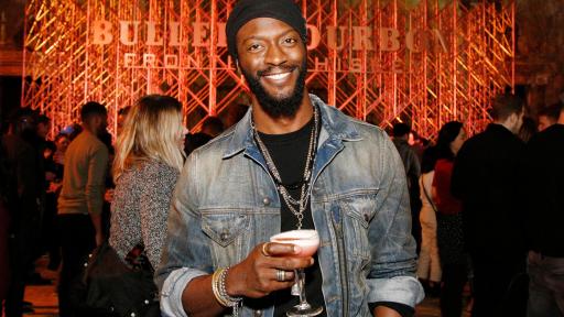Aldis Hodge attends the Bulleit 3D Printed Frontier Launch at 16th Street Station on December 6, 2018 in Oakland, California. (Photo by Kimberly White/Getty Images for Bulleit Frontier Whiskey).