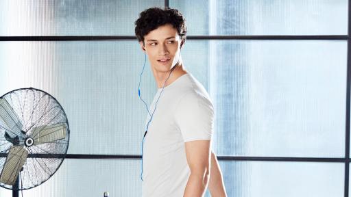 Cole Haan Men&rsquo;s ZER&Oslash;GRAND All-Day Trainer with Stitchlite&trade; in Marine Blue Knit &ndash; British Tan, $220