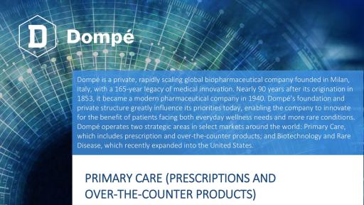 Dompé U.S. Backgrounder