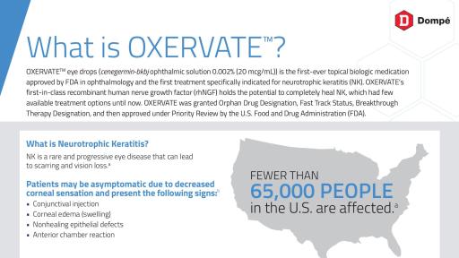 Oxervate & NK Fact Sheet