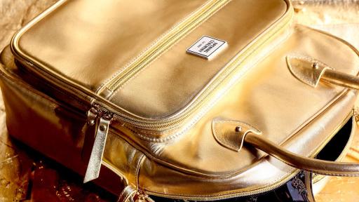 The Hennessy X.O “East Meets West” Travel Bag by Opening Ceremony is inspired by OC co-founders’ Carol Lim and Humberto Leon’s heritage and world travels, with an aesthetic that blends tradition and heritage with modern elements. The stunning design perfectly holds the iconic shape of the Hennessy X.O bottle – the world’s original X.O Cognac and ultimate gift this holiday season.