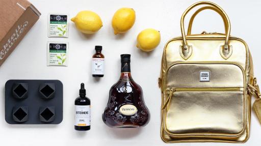 Available for purchase starting December 10, the Hennessy X.O East Meets West Inspired by Opening Ceremony Cocktail Kit ($204) comes with a step-by-step guide and ingredients – including a 750ml bottle of Hennessy X.O – to make 12 inspired cocktails. The first three people who visit CocktailCourier.com that day will receive their very own limited-edition Hennessy X.O “East Meets West” Travel Bag by Opening Ceremony.