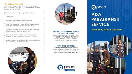 This FAQ is a great guide for anyone curious about learning more about Pace&rsquo;s accessible services
