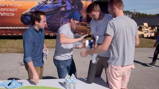 B-roll: Bayer Alka-Rocket Challenge