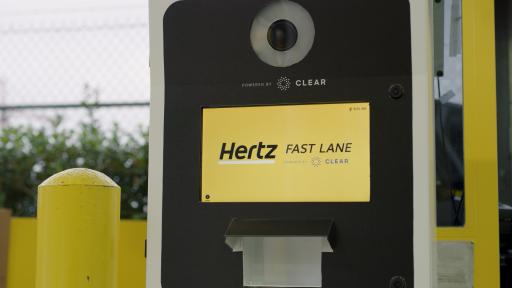 Hertz Fast lane camera