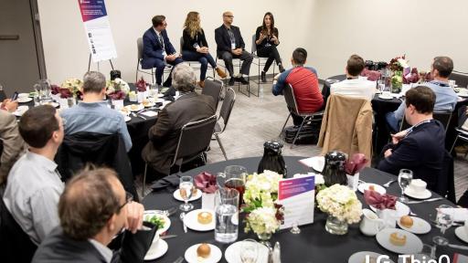 LG hosts the LG ThinQ Forum in New York with Mohammed Ansari, SVP and GM of LG Silicon Valley Lab