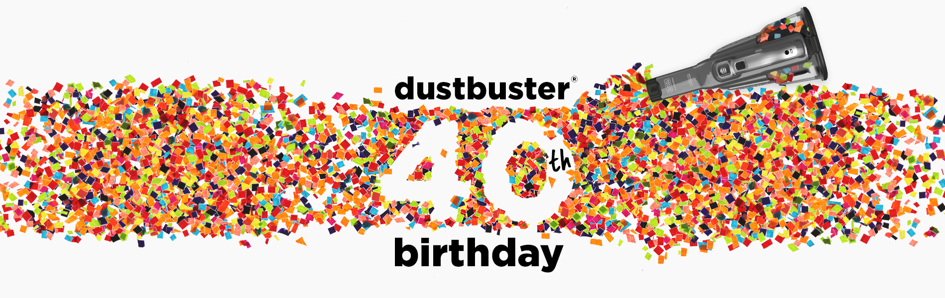Black & Decker 40th Anniversary banner image