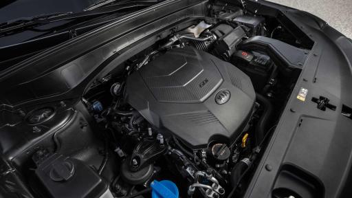 Potent 3.8-liter GDI V6 with 291 horsepower and 262 lb.-ft. of torque make the all-new 2020 Kia Telluride the perfect companion for desert roads, mountain passes, shady forests, smooth highways and long coastal drives.