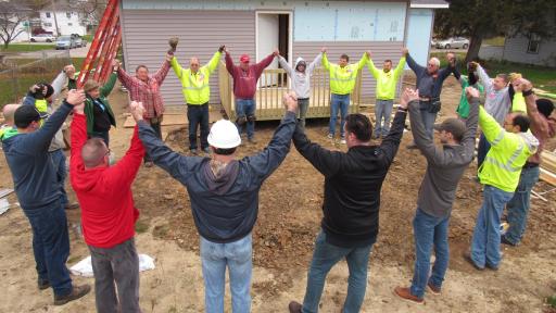 ITC employees have volunteered with Cedar Valley Habitat for Humanity since 2009 to build homes, communities and hope in the greater Cedar Rapids area.