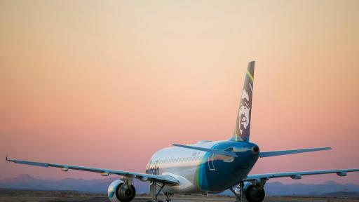 Redesigned Airbus 321 plane exterior