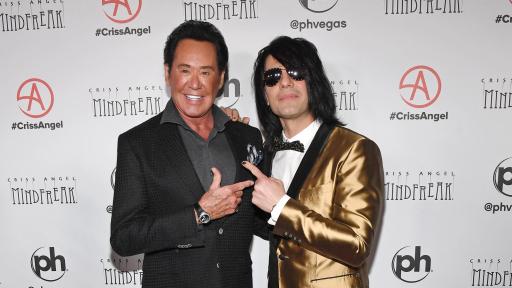 Wayne Newton and Criss Angel