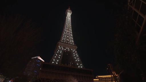 Play Video: Eiffel Tower Lights at Paris Las Vegas