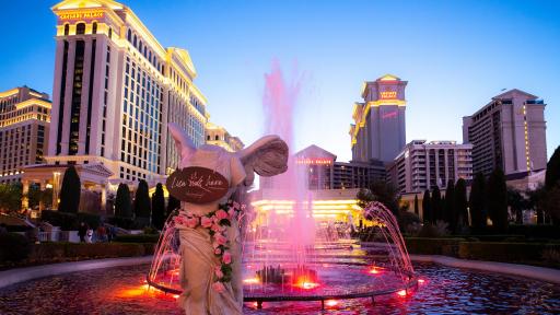 Caesars palace in Las Vegas