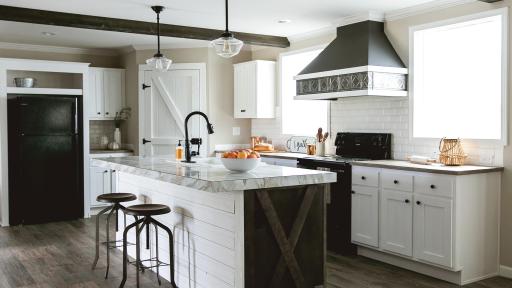 Today&rsquo;s prefab home now features beautiful design and modern amenities to complement its open floor plan concept.