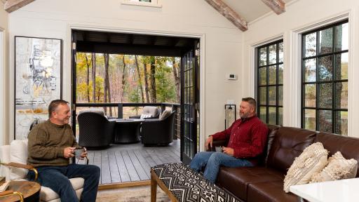 Tiny home community residents can enjoy the privacy of their cozy Designer Cottages while enjoying the outdoors and surrounding beauty just as much.