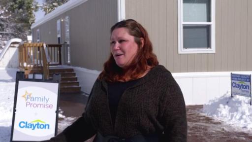 Clayton Homes Give Away with Family Promise