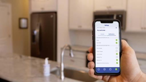 Using the My Leviton App, users can monitor electricity usage per branch circuit or appliance, view usage trends and estimate their electricity bill, setup alerts to be notified when a circuit breaker has tripped and why, or evaluate if an appliance has been on or off for a specific amount of time. Users can also be assured the load center’s smart circuit breakers are receiving the latest firmware updates.