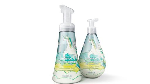 Liquid soap bottles - marshmallow cloud