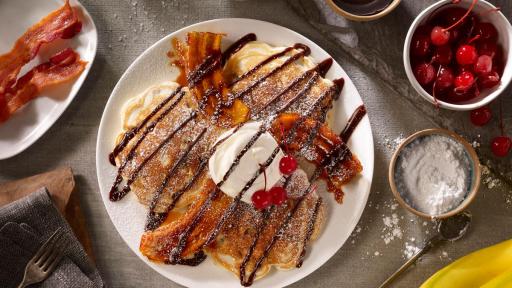 Banana Split Pancakes