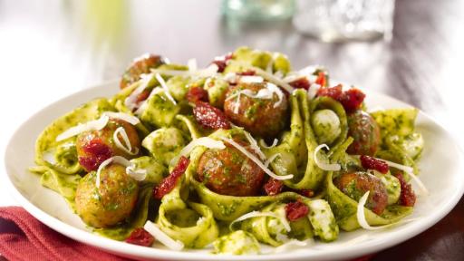 Pesto Perlini Fettuccine