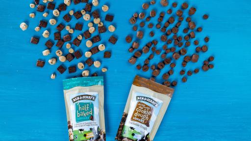 Ben & Jerry&rsquo;s are the dough-riginals when it comes to adding cookie dough to ice cream. Now available: Chocolate Chocolate Chip Cookie Dough and Half Baked Chunks.