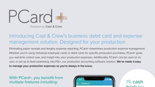 PCard one info sheet