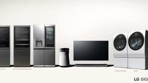 LG SIGNATURE product lineup
