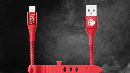 Red House Targaryen charging cables.