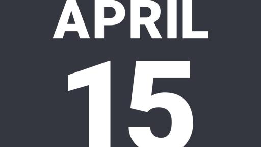 Play Video: The countdown to tax day is on!