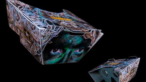 Virtual Reality Army Experiences device