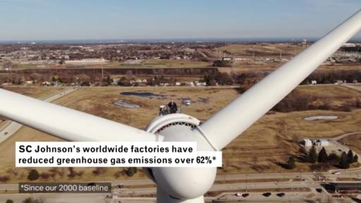 SC Johnson Chairman and CEO Fisk Johnson calls for the increased use of renewable energy.