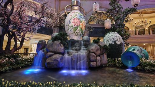 Image of the Bellagio Conservatory - Spring 2019