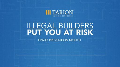 Infographic about Fraud Prevention Month 2019 - Tarion Warranty Corporation